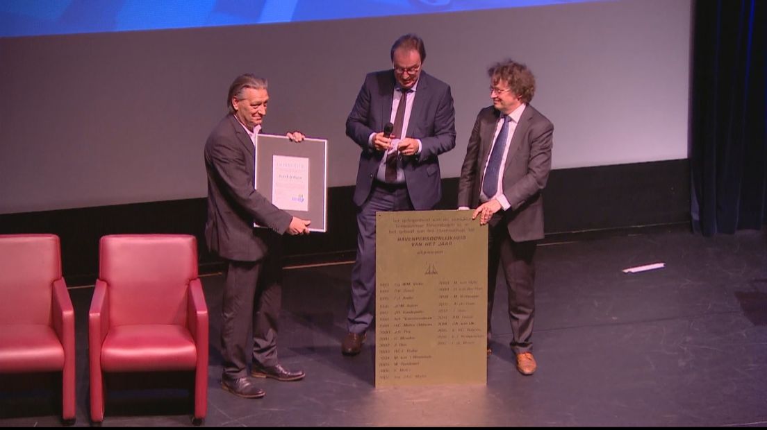 Frank de Meijer (Outokumpu) Zeeuws Havenman van het Jaar