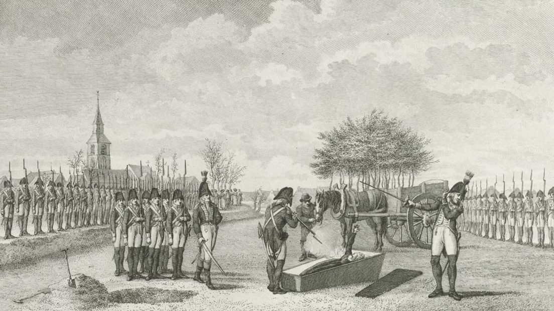 De executie van de Freule van Dorth