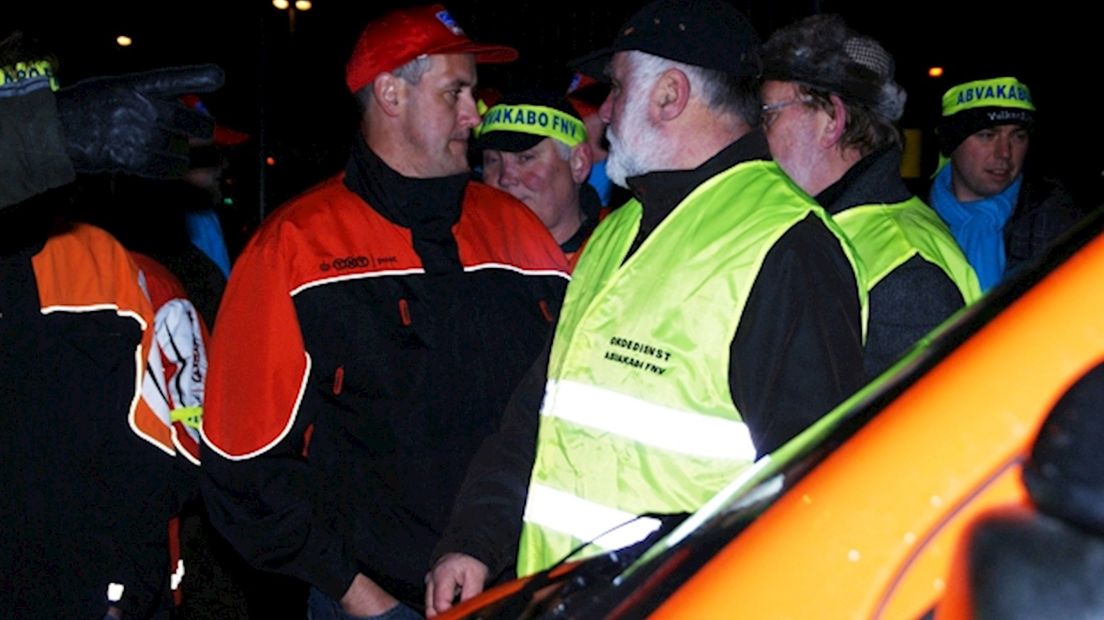 Woede over niet-stakers TNT