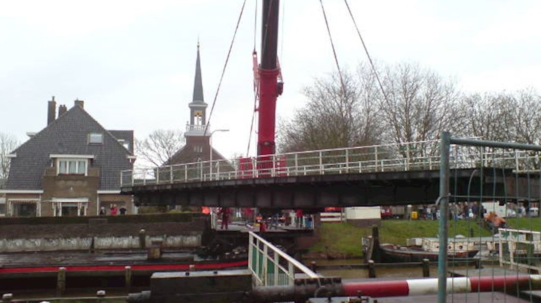 Schoenkuipenbrug even naar Friesland