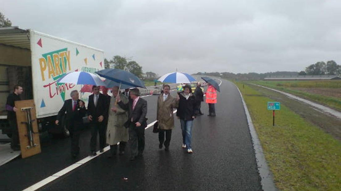 A35 geopend door minister