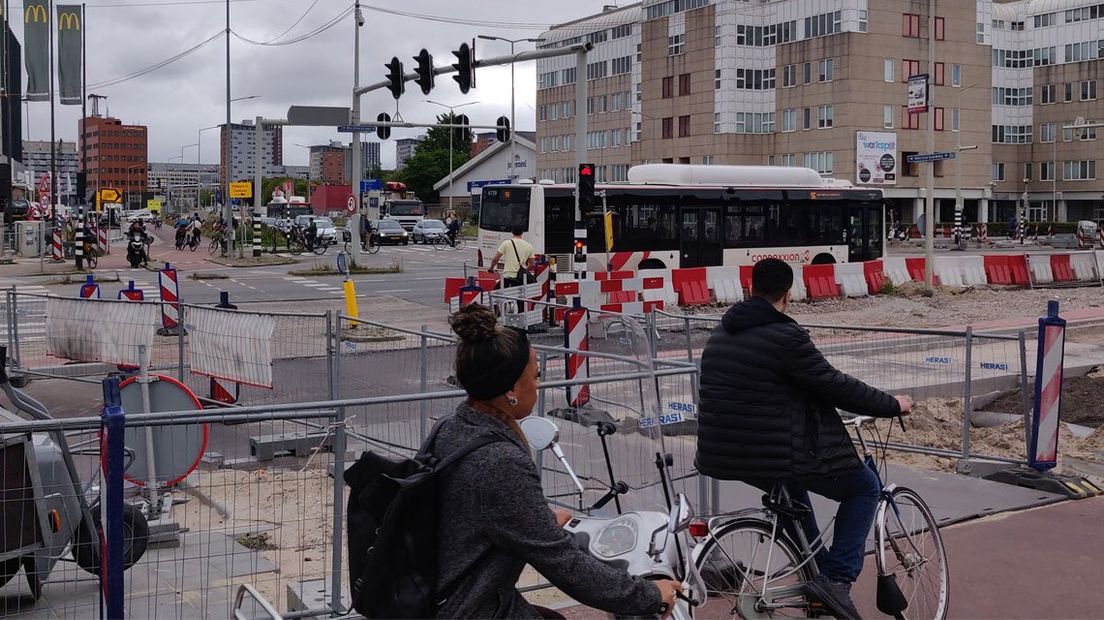 Kruising op de Binckhorstlaan