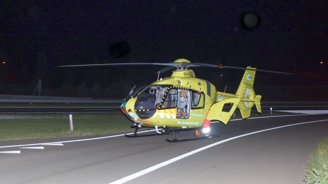 Traumahelikopter steekpartij Vlissingen