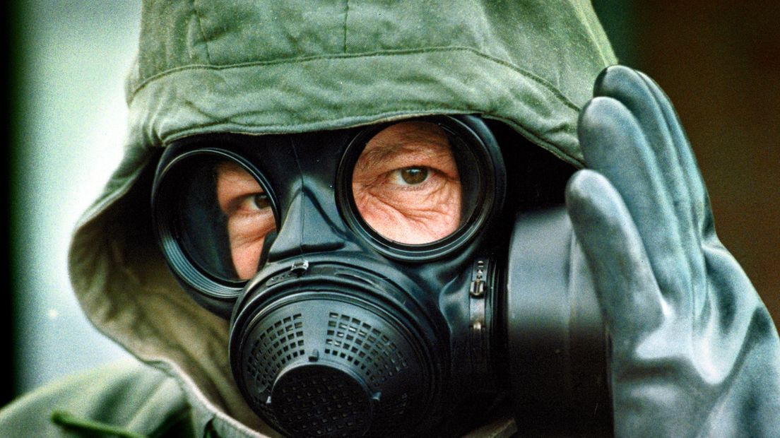 In gasmaskers van Defensie zit een kankerverwekkende stof (Rechten: ANP/Paul Vreeker)
