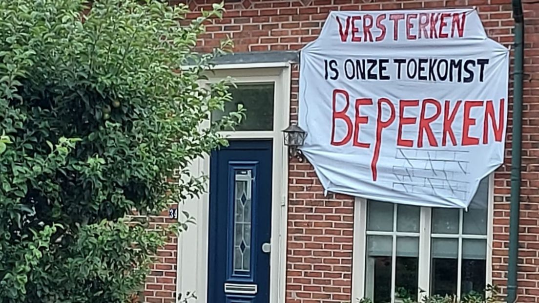 Bewoners van de Damster wijk Westerdraai willen geen versterking maar sloop