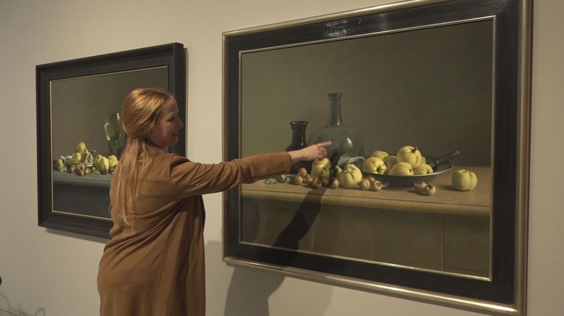 'Mijn onderwerpen voor stillevens hangen soms gewoon aan een boom' - RTV Drenthe