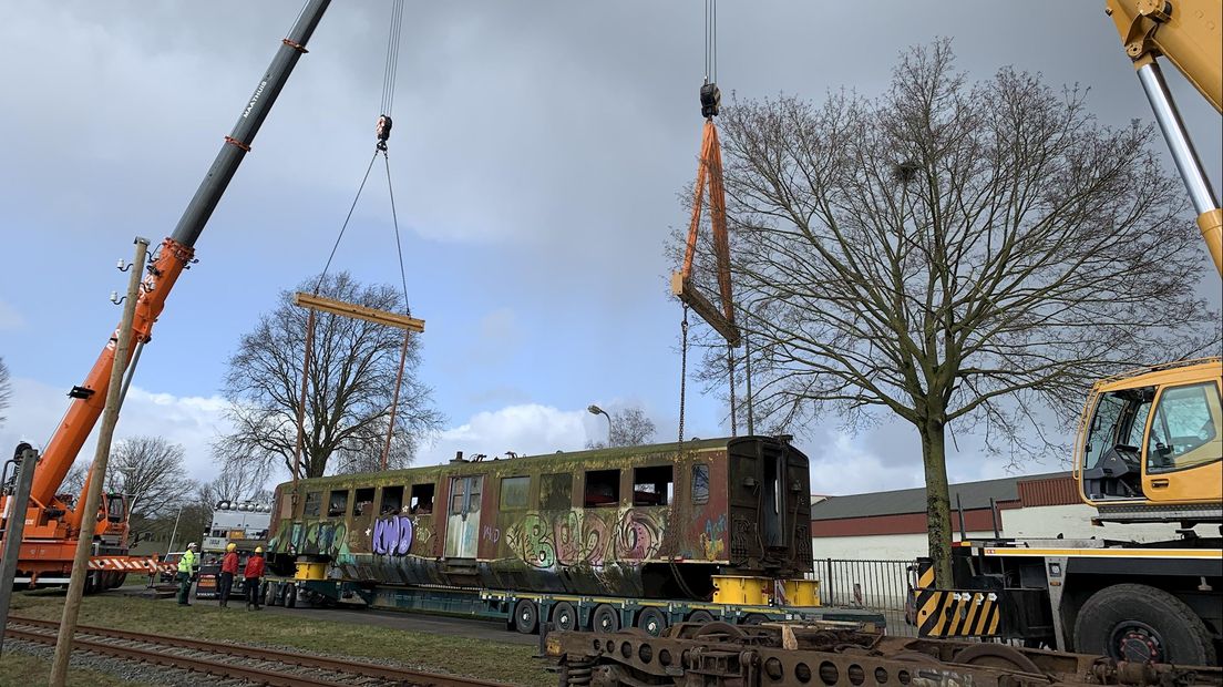 Blauwe Engel 180 wordt op het spoor getakeld