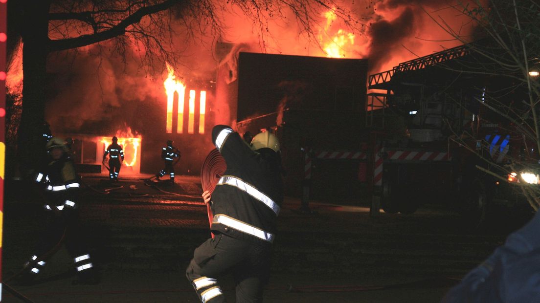 Schoolgebouw in Deventer uitgebrand
