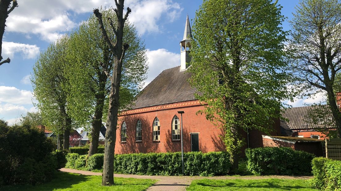 De kerk in Woldendorp