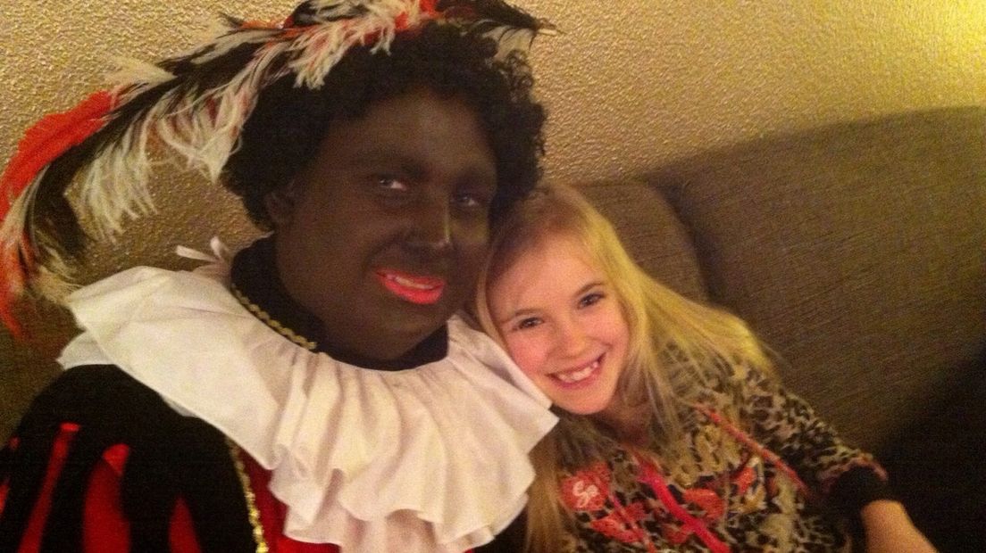 Zwarte Piet en Britt (Rechten: Patrick van den Hoven)