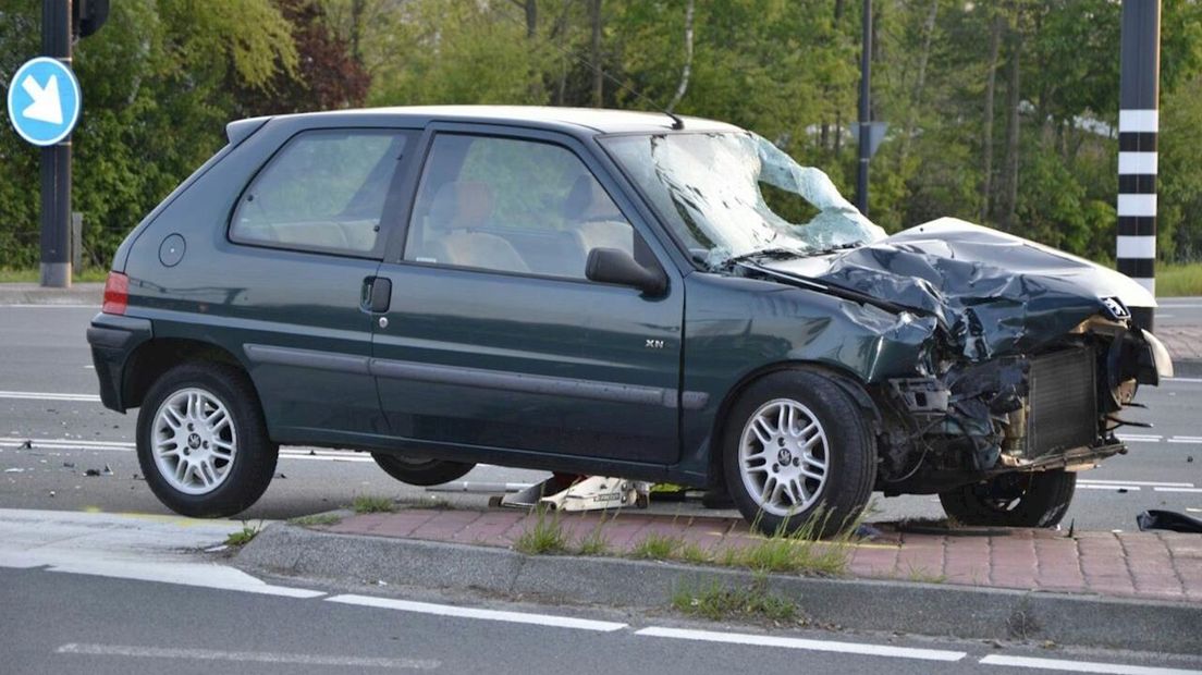Motorrijder gewond in Enschede