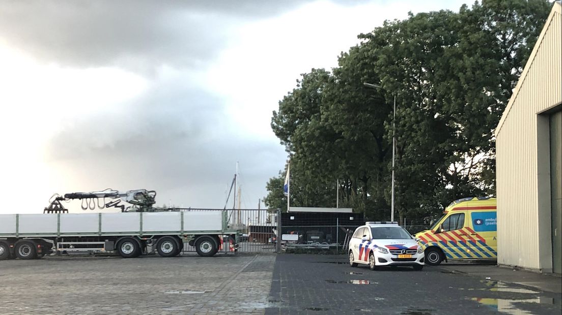 Bedrijfsongeval in Kampen