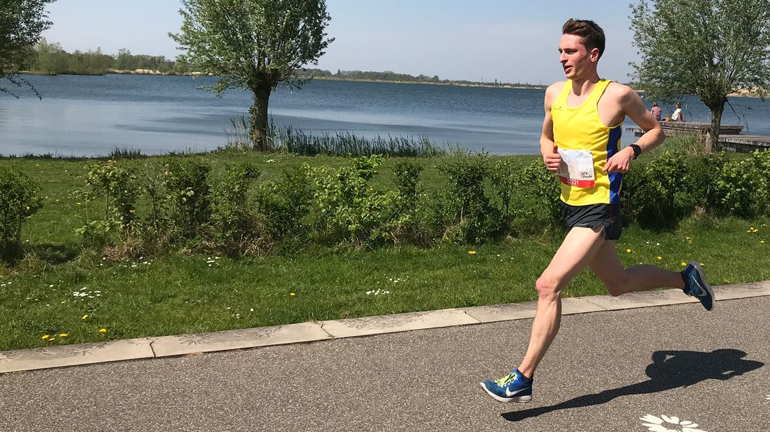 Cameron Milne kwam als tweede over de finish