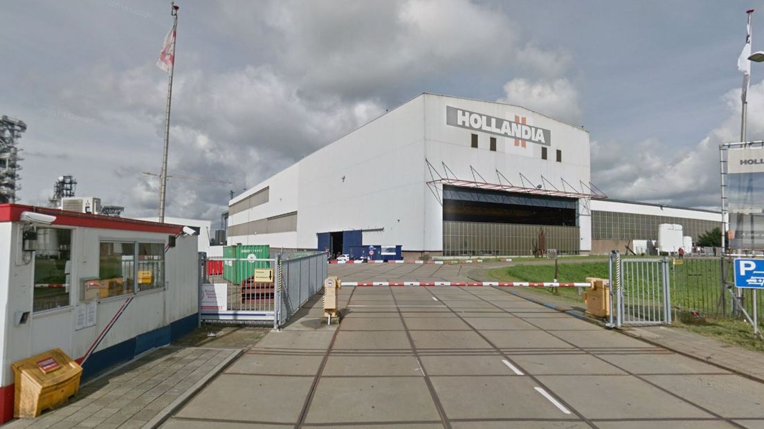 Het ongeluk gebeurde in een bedrijfshal van Hollandia in Krimpen aan den IJssel