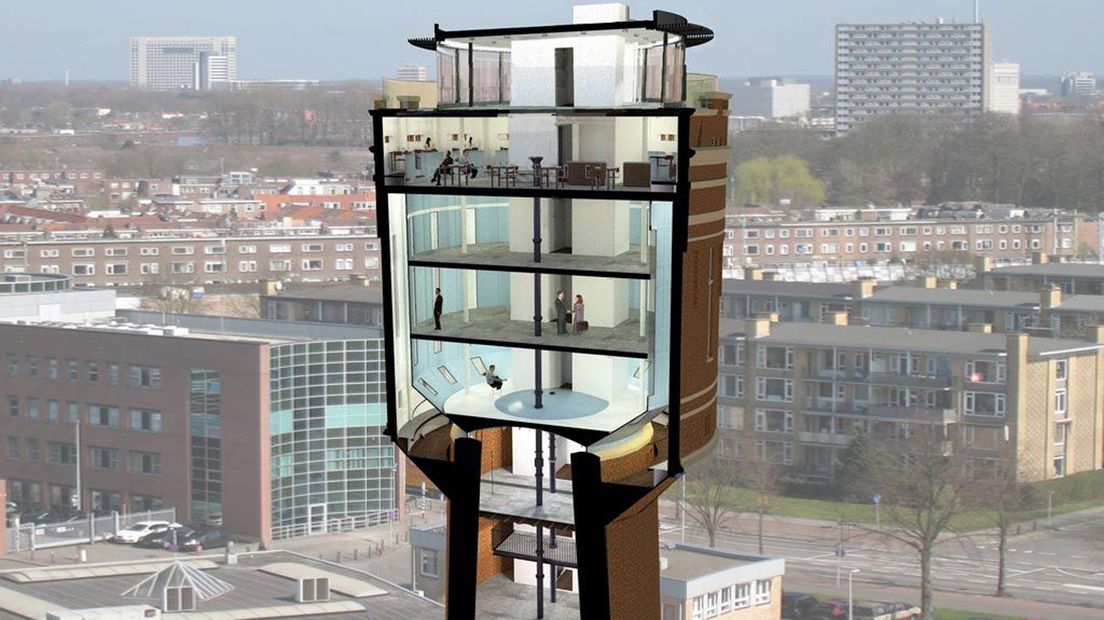De transformatie van de watertoren op Rotsoord in Utrecht