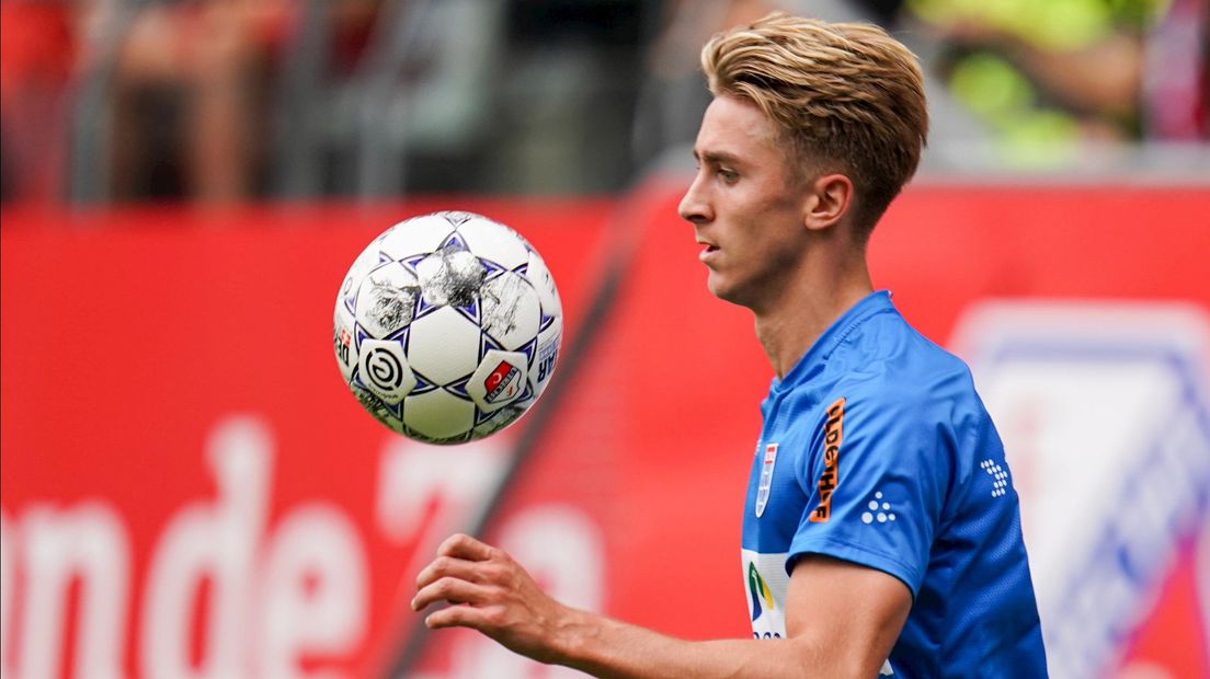 PEC Zwolle later tegen Sparta