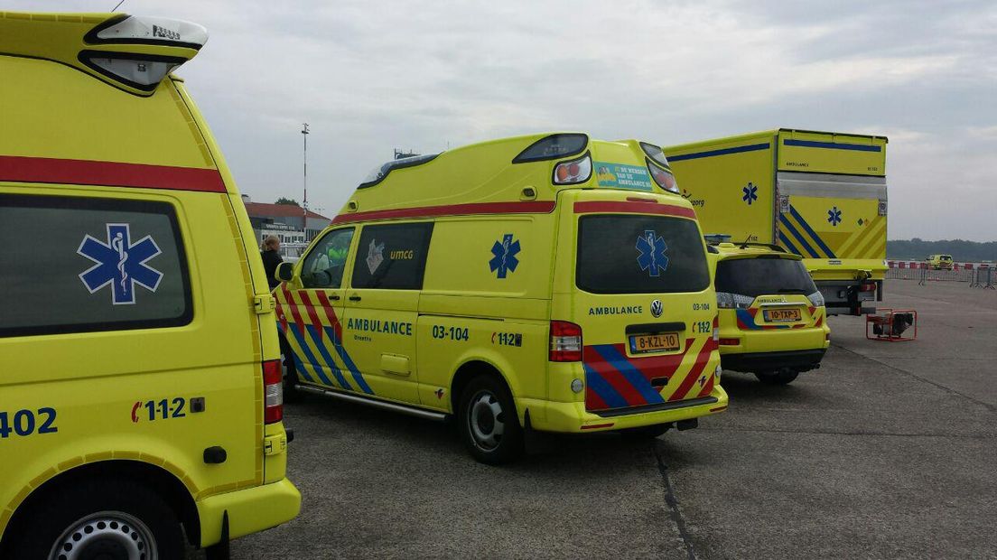 Ambulancemedewerkers bereiden acties voor (Rechten: RTV Drenthe / Nico Swart)