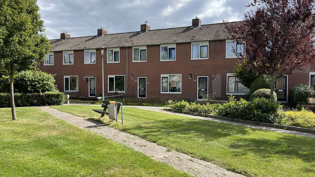 De huizen in de Rengersstraat die gesloopt moeten gesloopt