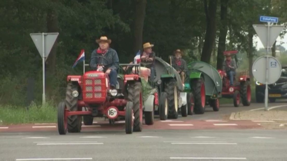 Op de trekker