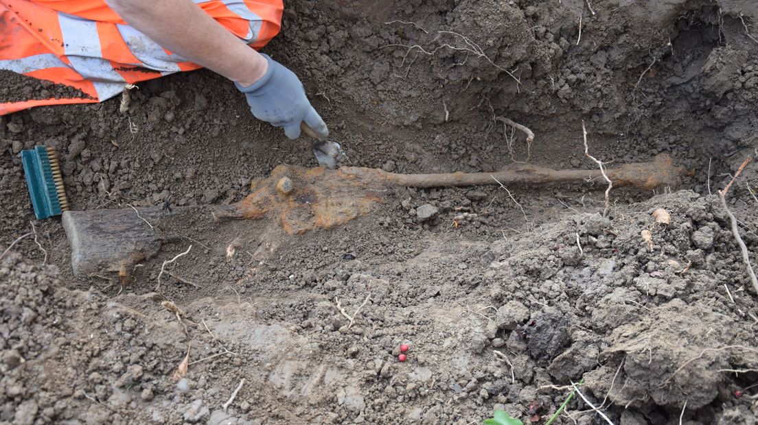 Stoffelijke resten Britse soldaat uit Tweede Wereldoorlog gevonden in Bemmel.