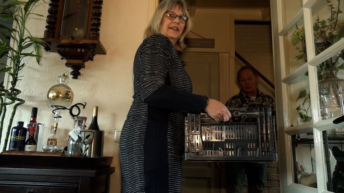 Yvonne en Rob Wiggers leven tussen de kratten boodschappen