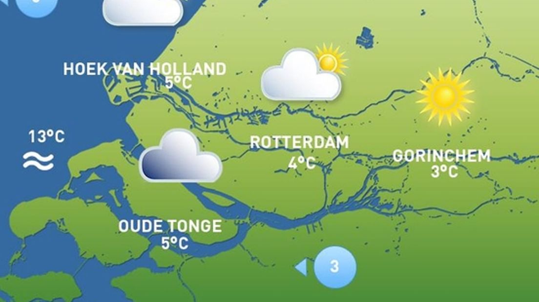 Het Weer Van Vandaag: Koud En Later Op De Dag Stralend Zonnig - Rijnmond