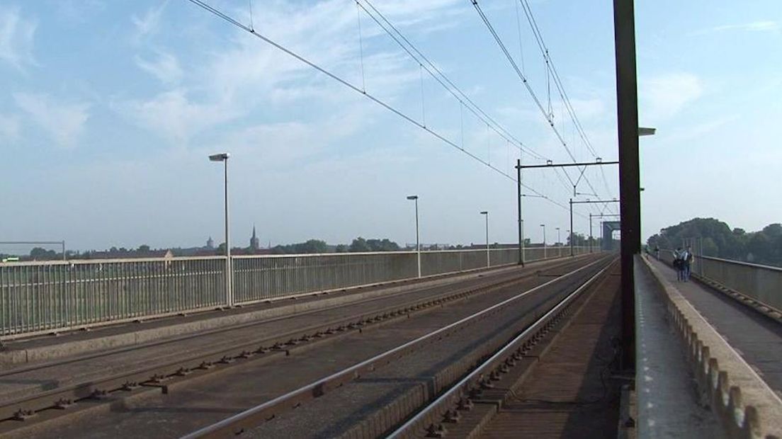 Spoorbrug in Deventer