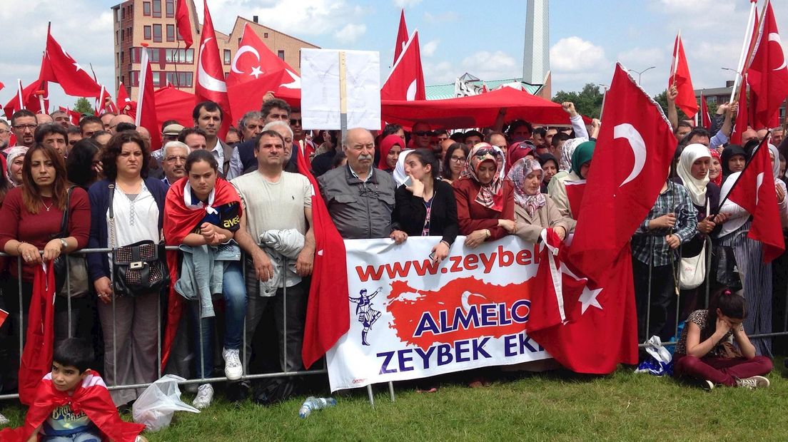 Demonstratie in Almelo