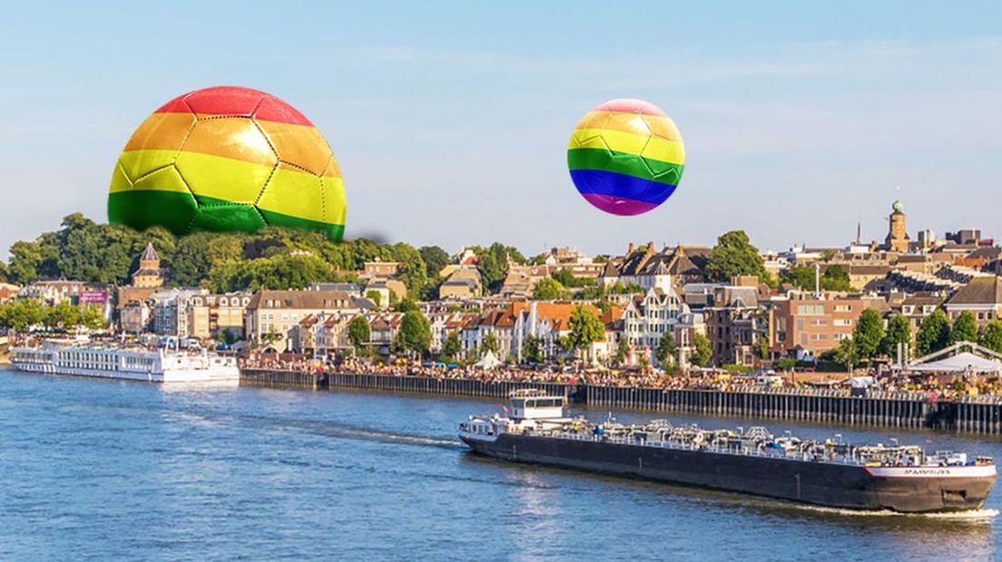 Sportevenement EuroGames is voor het eerst in 'regenboogstad' Nijmegen.