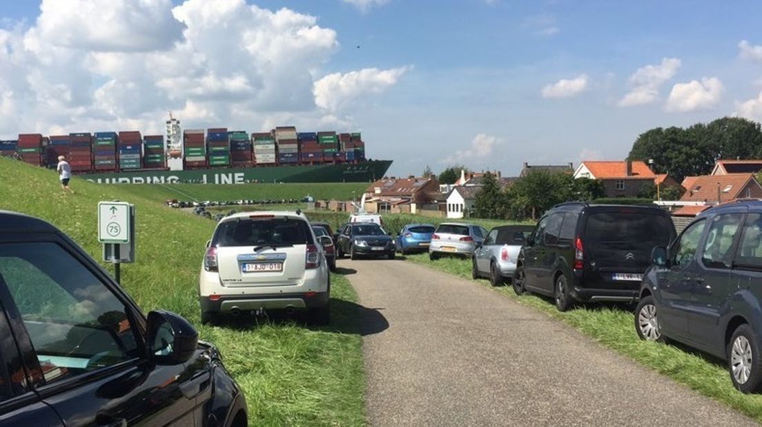 Bath loopt vol door vastgelopen schip