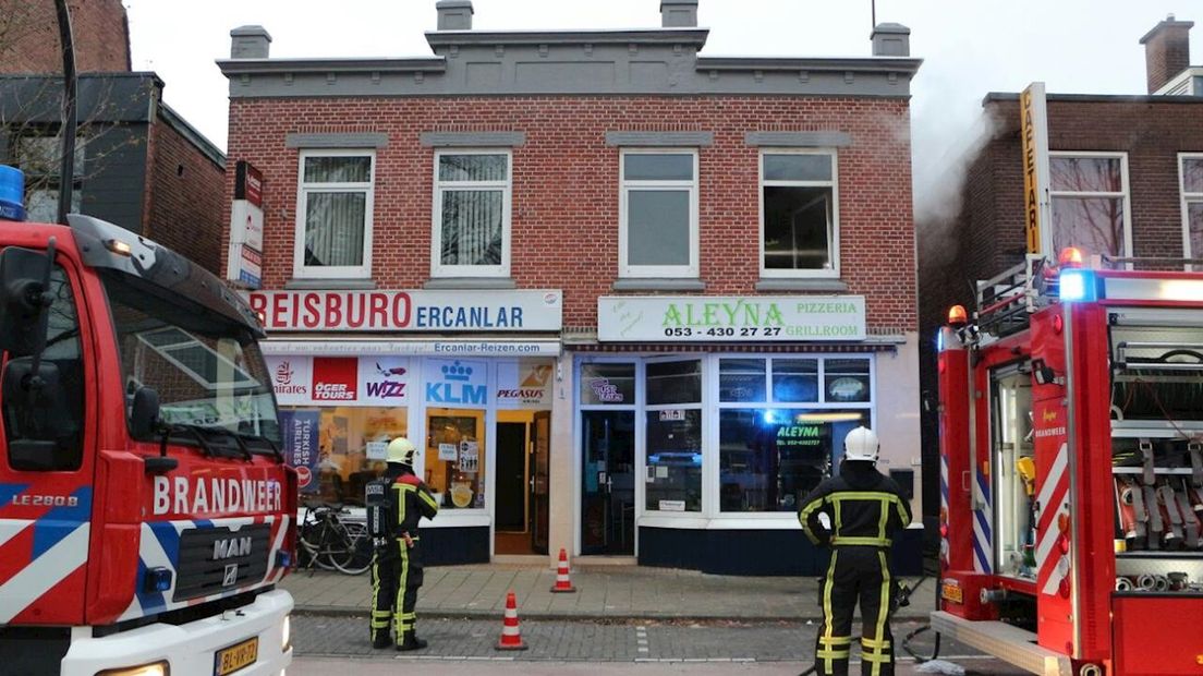 Woningbrand in Enschede