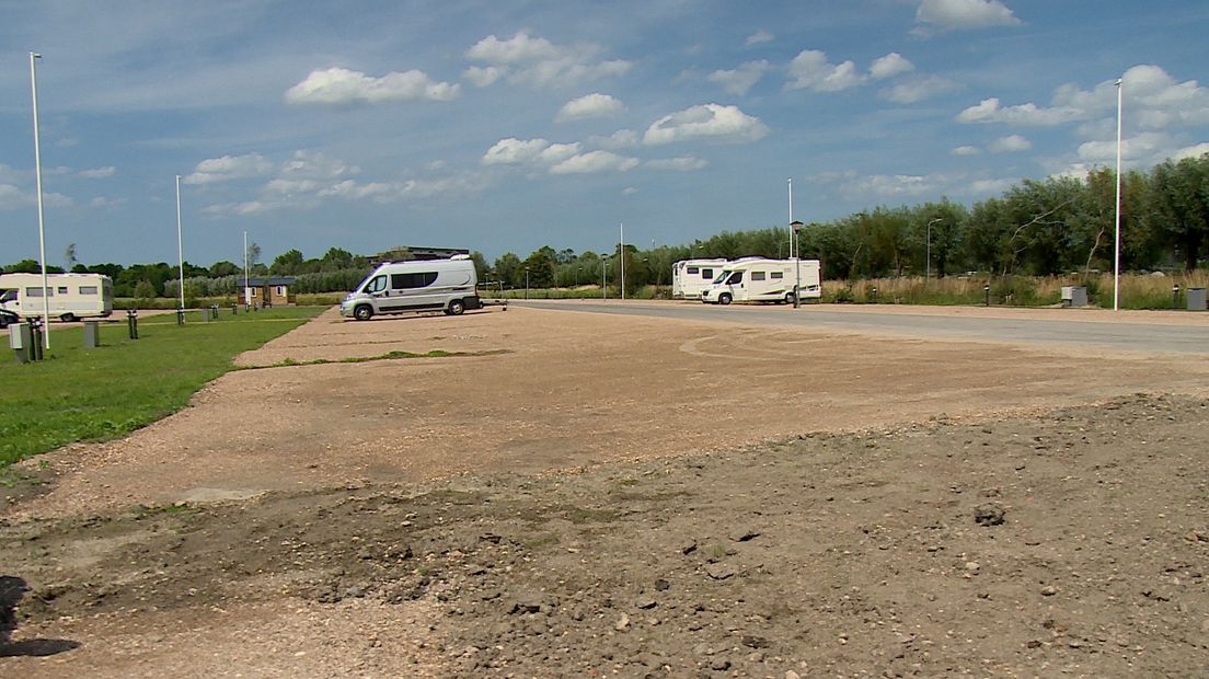 De nieuwe camperplekken van Stadscamping Zeeland