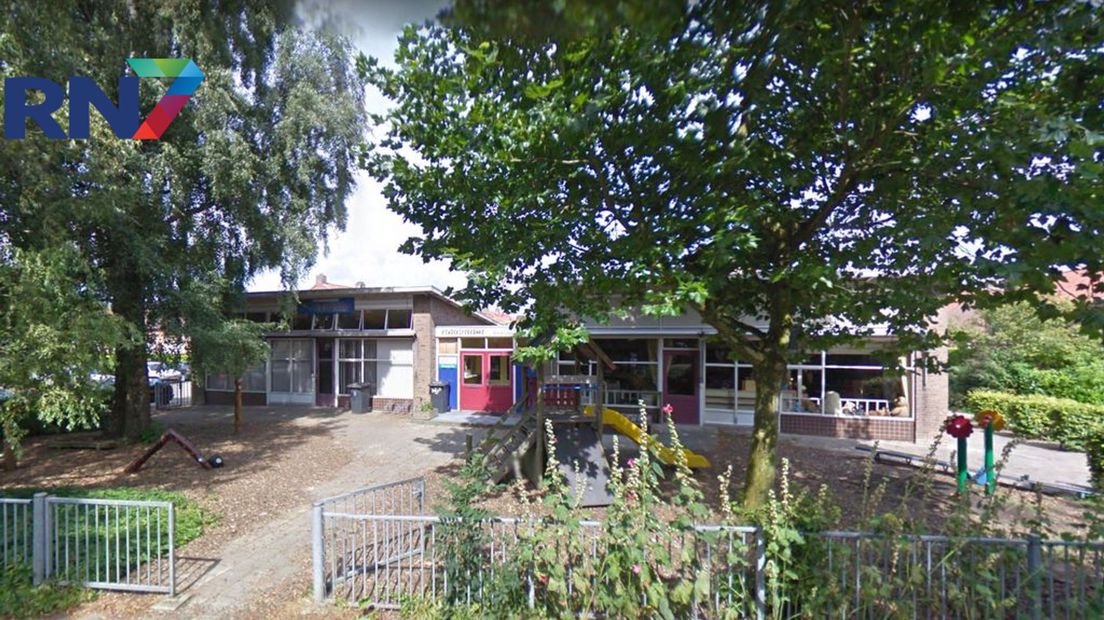 De oude kleuterschool aan de Wouterplasstraat 2