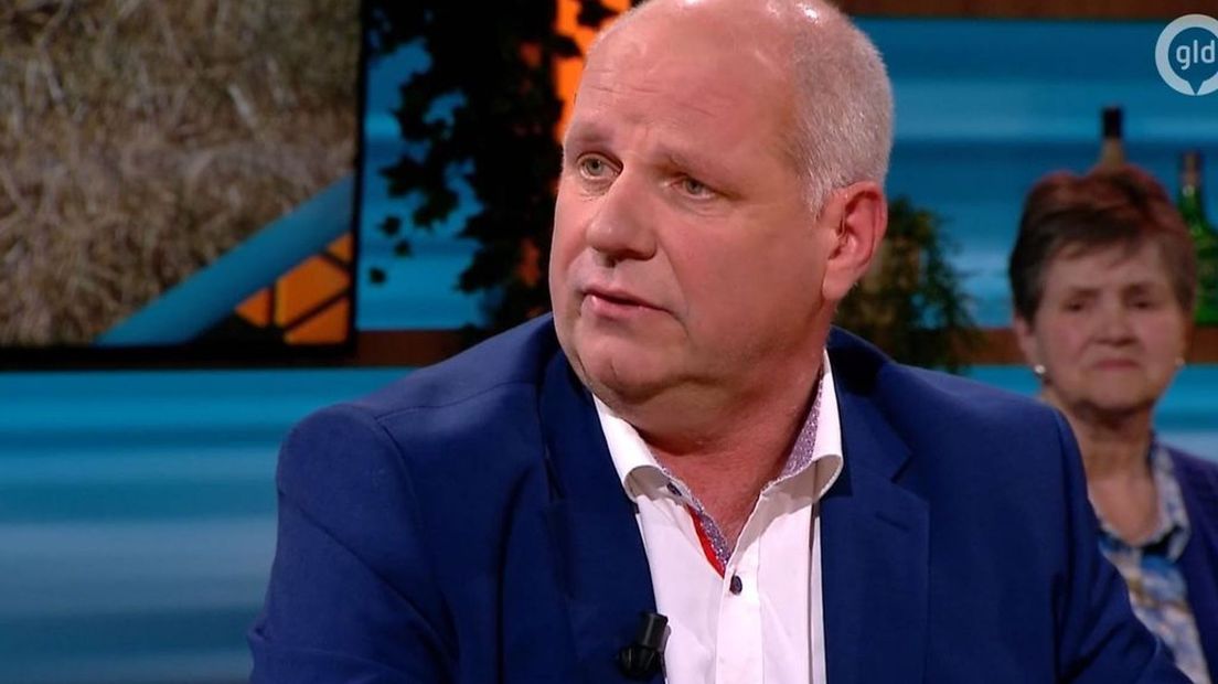 Bestuurder Peter Schrijver van het Waterschap Rijn en IJssel.