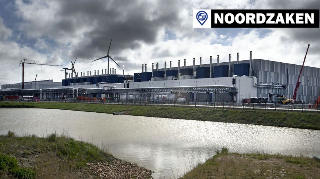 Het datacenter van Google in de Eemshaven