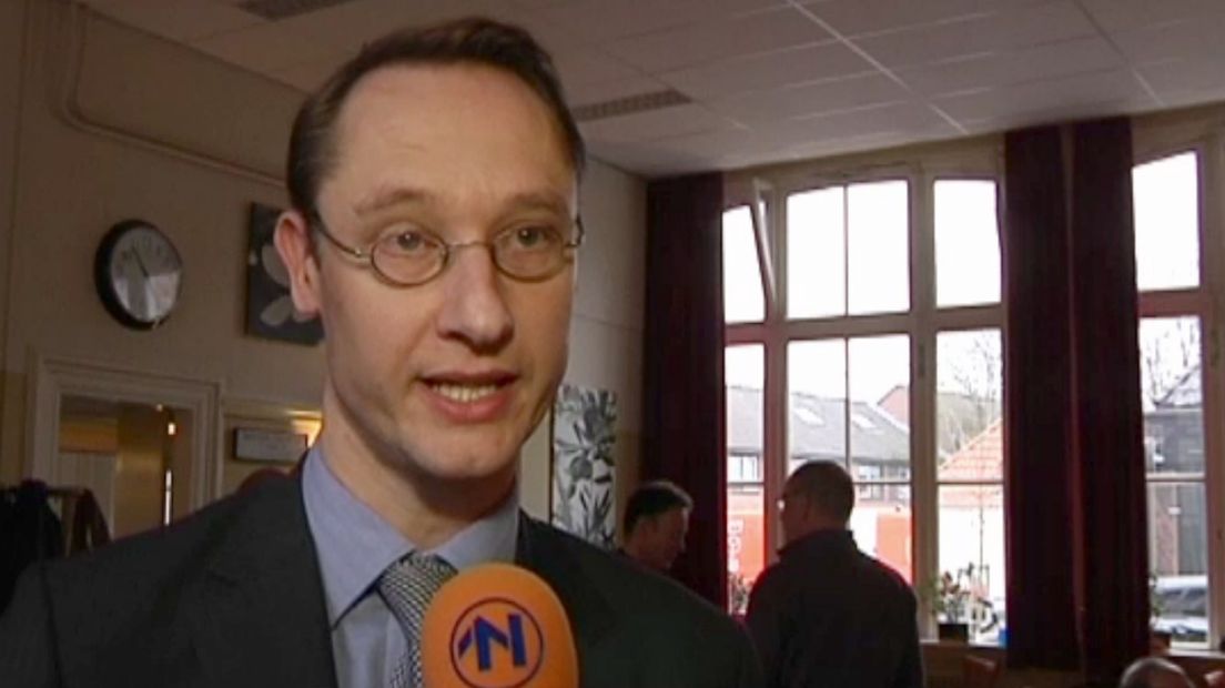 Jan Seton als oud-wethouder van Groningen.