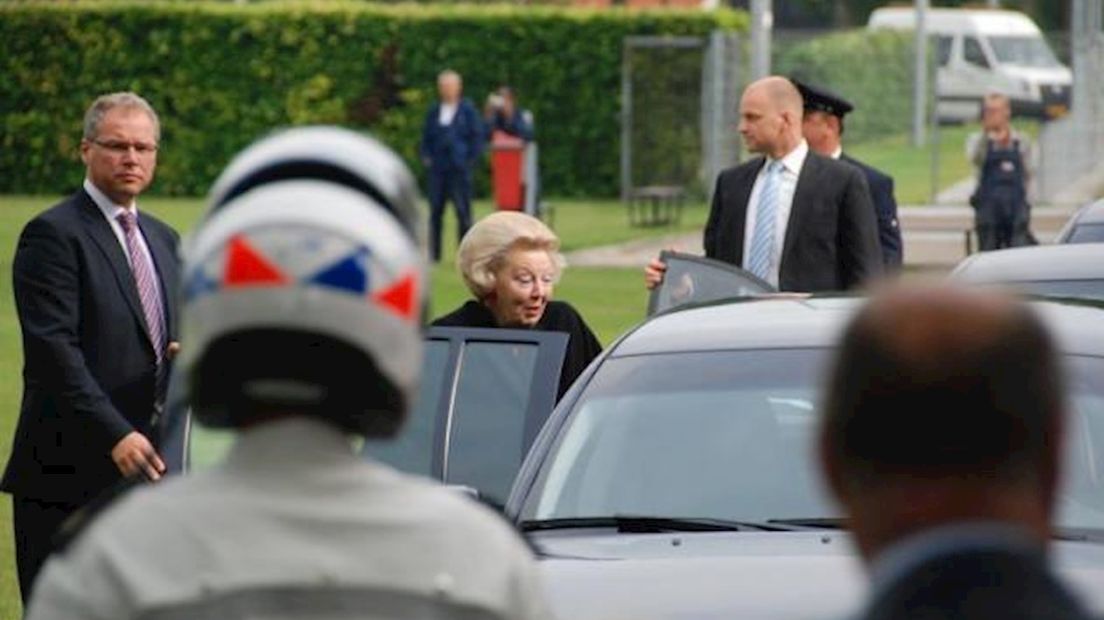 Koningin Beatrix bezoekt Hengelo