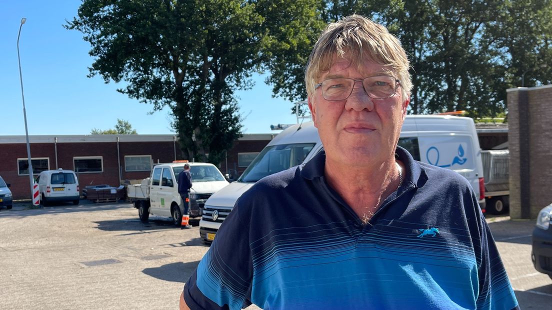 Jan Louwes; voormalig chef buitendienst in Haren en nu werkzaam in Noordenveld