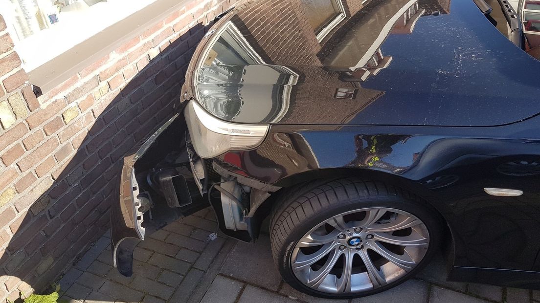 Schade door dronken bestuurder in Goes