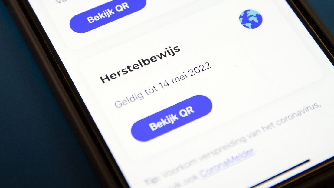 Het herstelbewijs kun je downloaden en toevoegen aan je CoronaCheck-app
