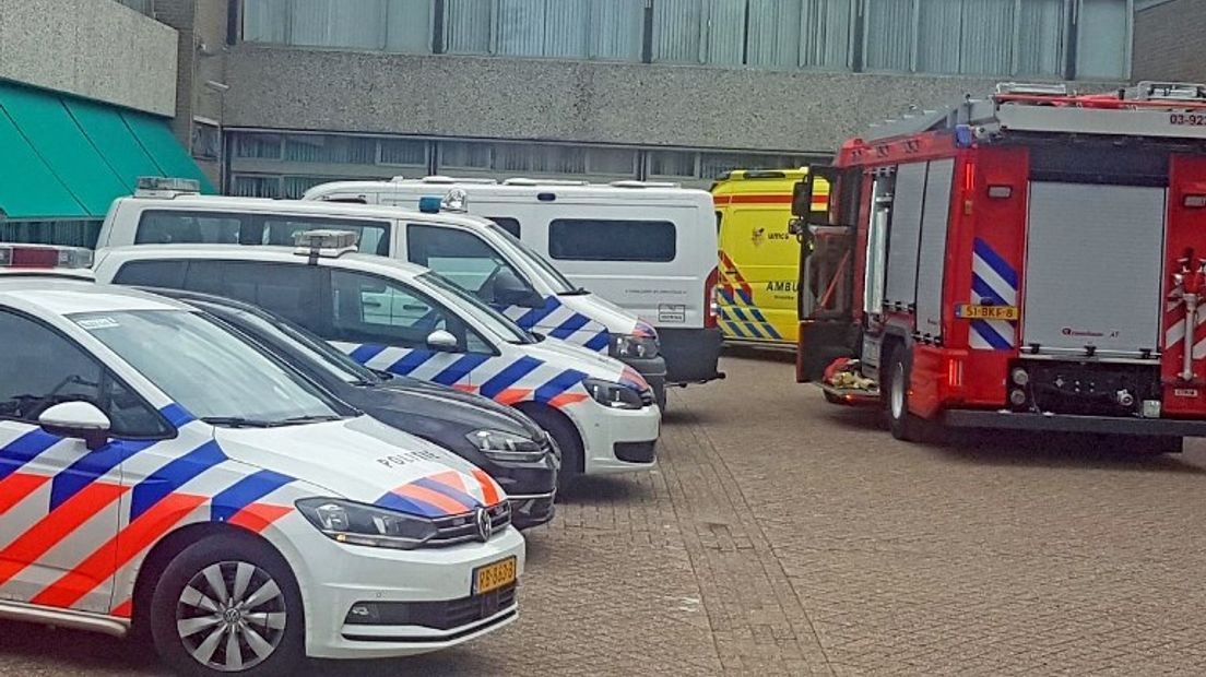 Politiebureau Meppel (Rechten: RTV Drenthe/ Persbureau Meter)