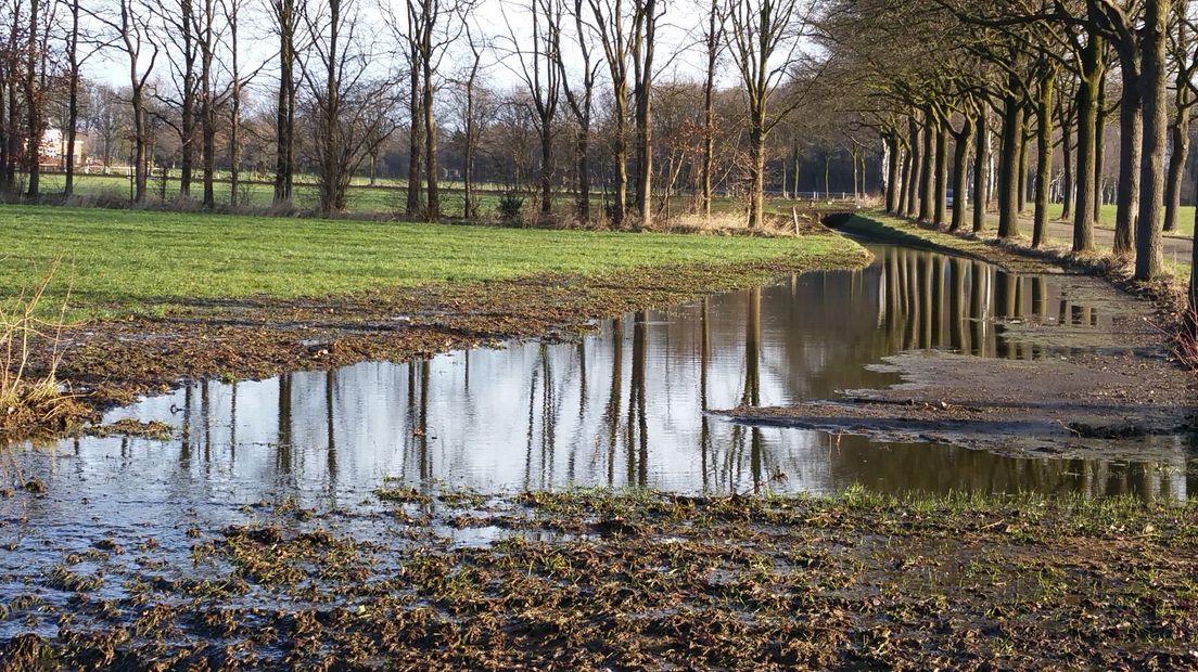 Op de Hoeninkdijk in Aalten is een mestsilo omgewaaid. Dat meldt de politie. Volgens Waterschap Rijn en IJssel is zo'n twee miljoen liter mest weggestroomd.