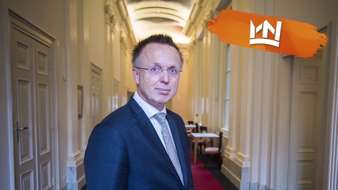 René Paas, commissaris van de Koning in de provincie Groningen.