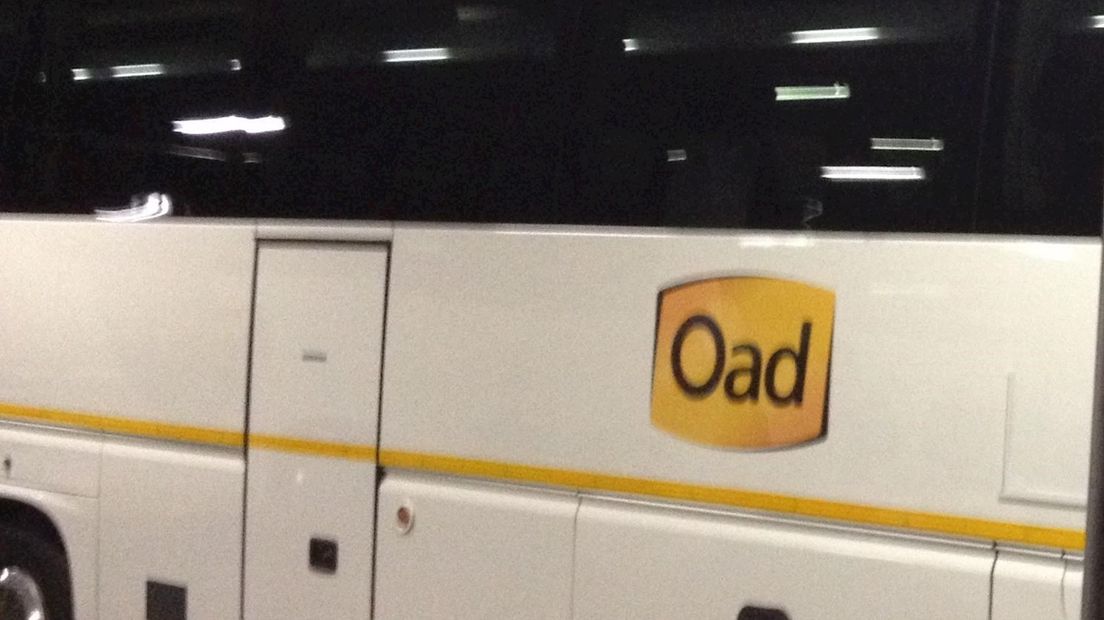 Het nieuwe logo van Oad Bus BV werd vanmiddag gepresenteerd