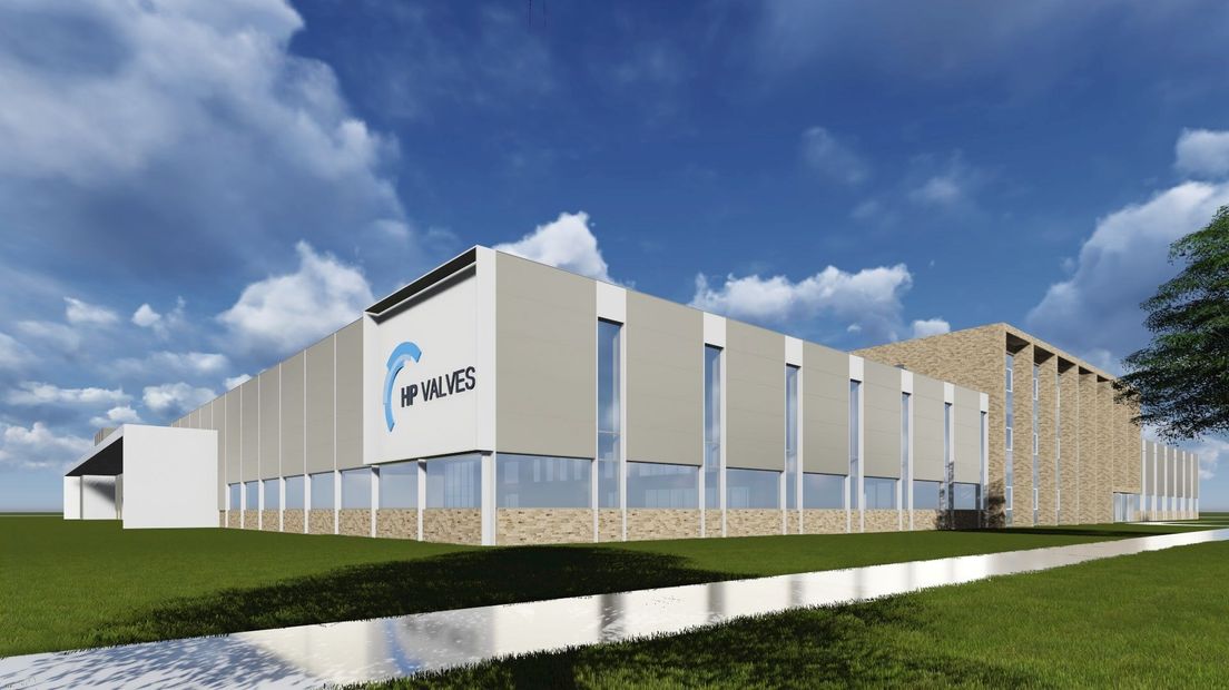 Impressie nieuwe fabriek HP Valves in Hengelo