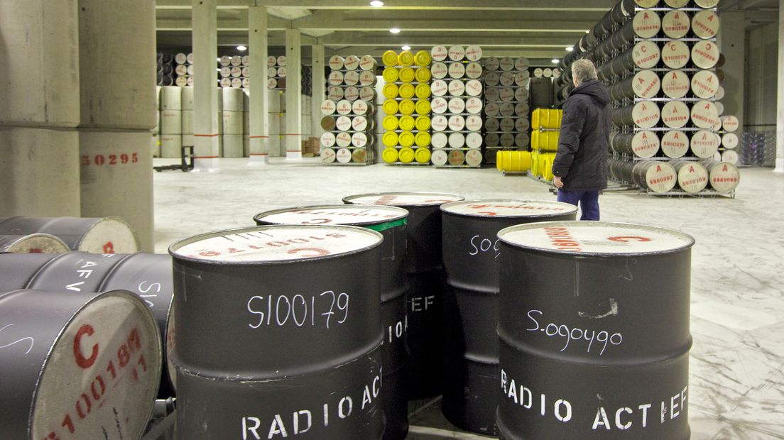 In Borssele vindt de verzameling, verwerking en opslag van radioactief afval plaats (Rechten: ANP/Koen Suyk)