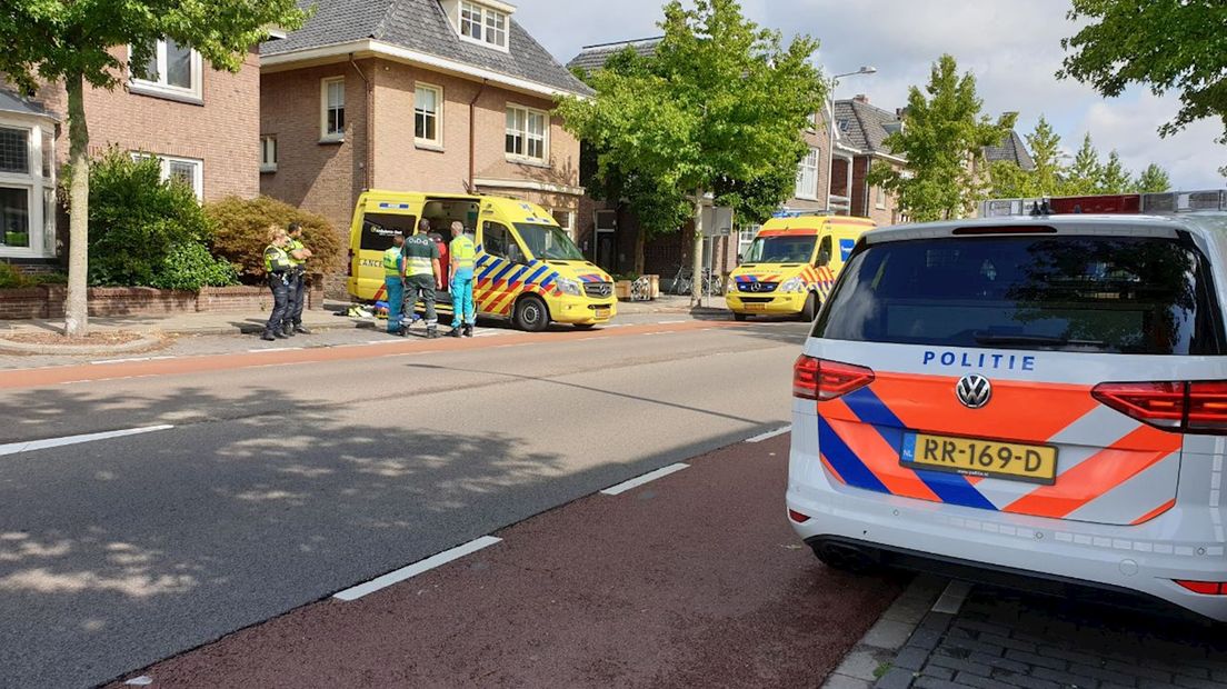 Traumahelikopter landt in woonwijk na ongeval bij huis in Enschede