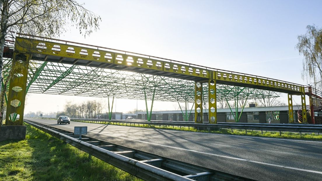 De grensovergang bij Bad Nieuweschans
