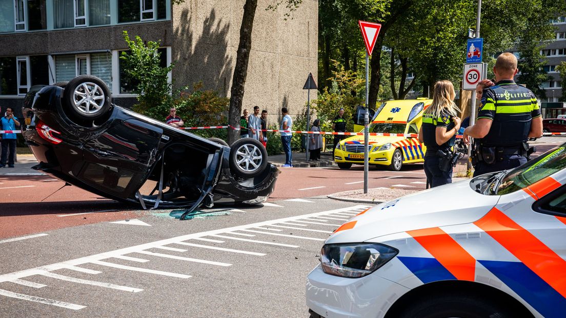 Verkeersongeval in Overvecht