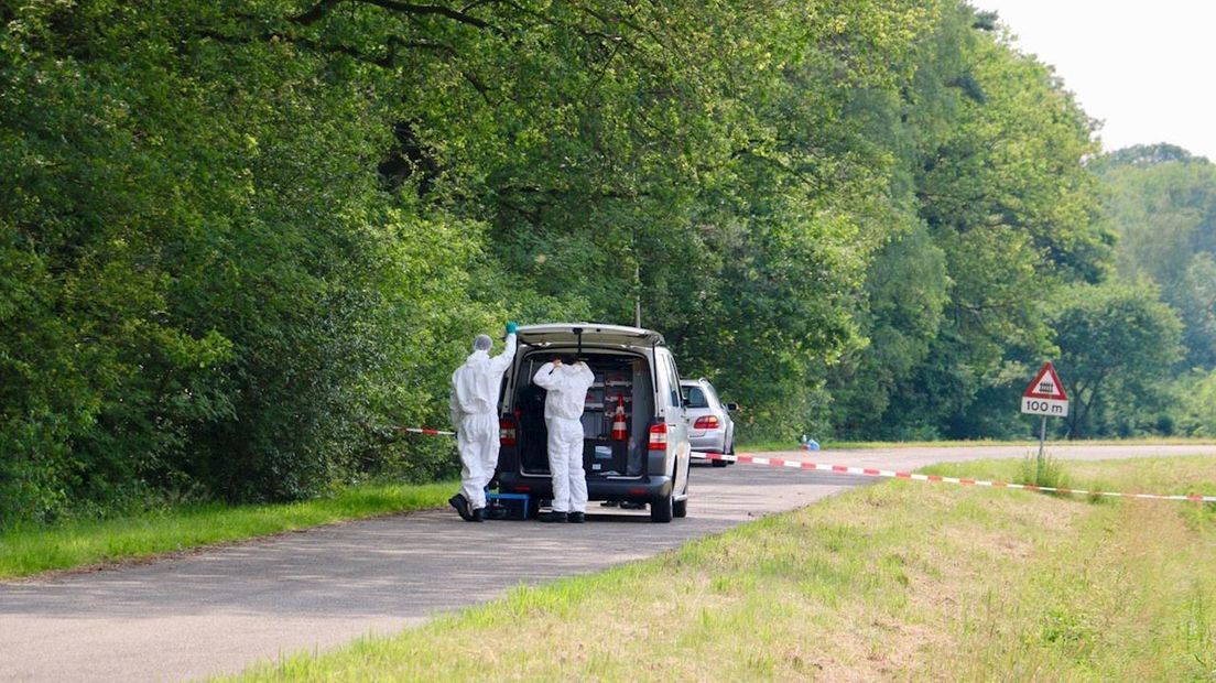 Forensische opsporing doet onderzoek